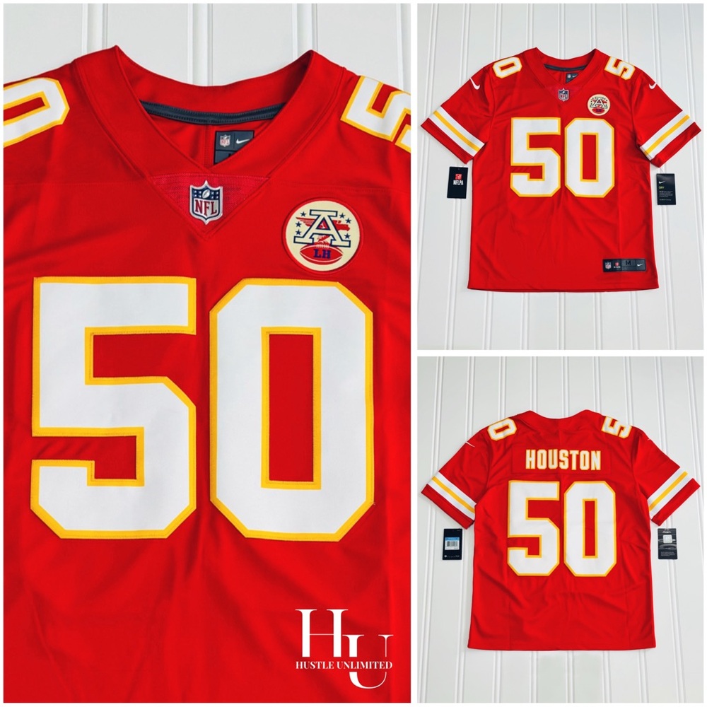 Justin Houston Kansas City Chiefs Nike Vapor NFL Home Jersey Men’s Size Medium